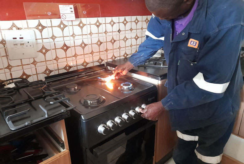 gas burner stove top